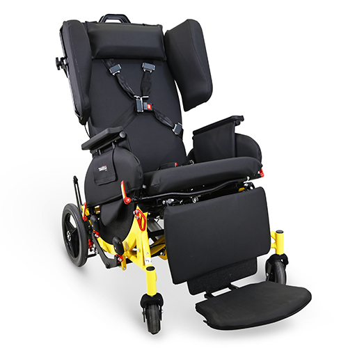 Front 45 angle of the Traversa NEMT wheelchair